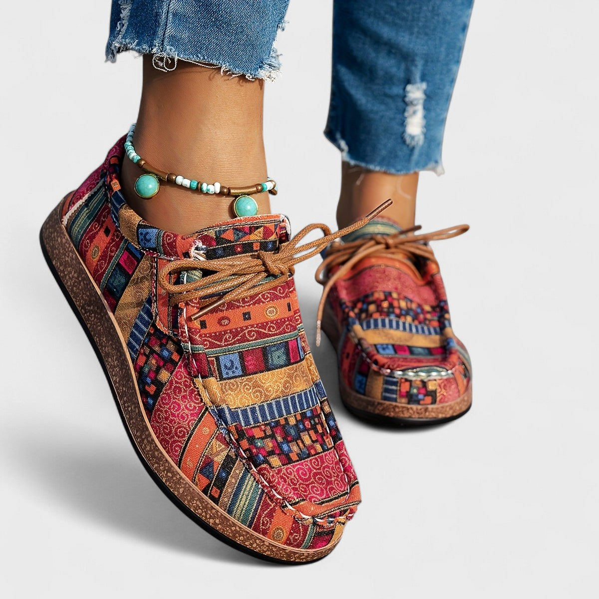 Virella | Farbenfrohe Komfort Sneaker