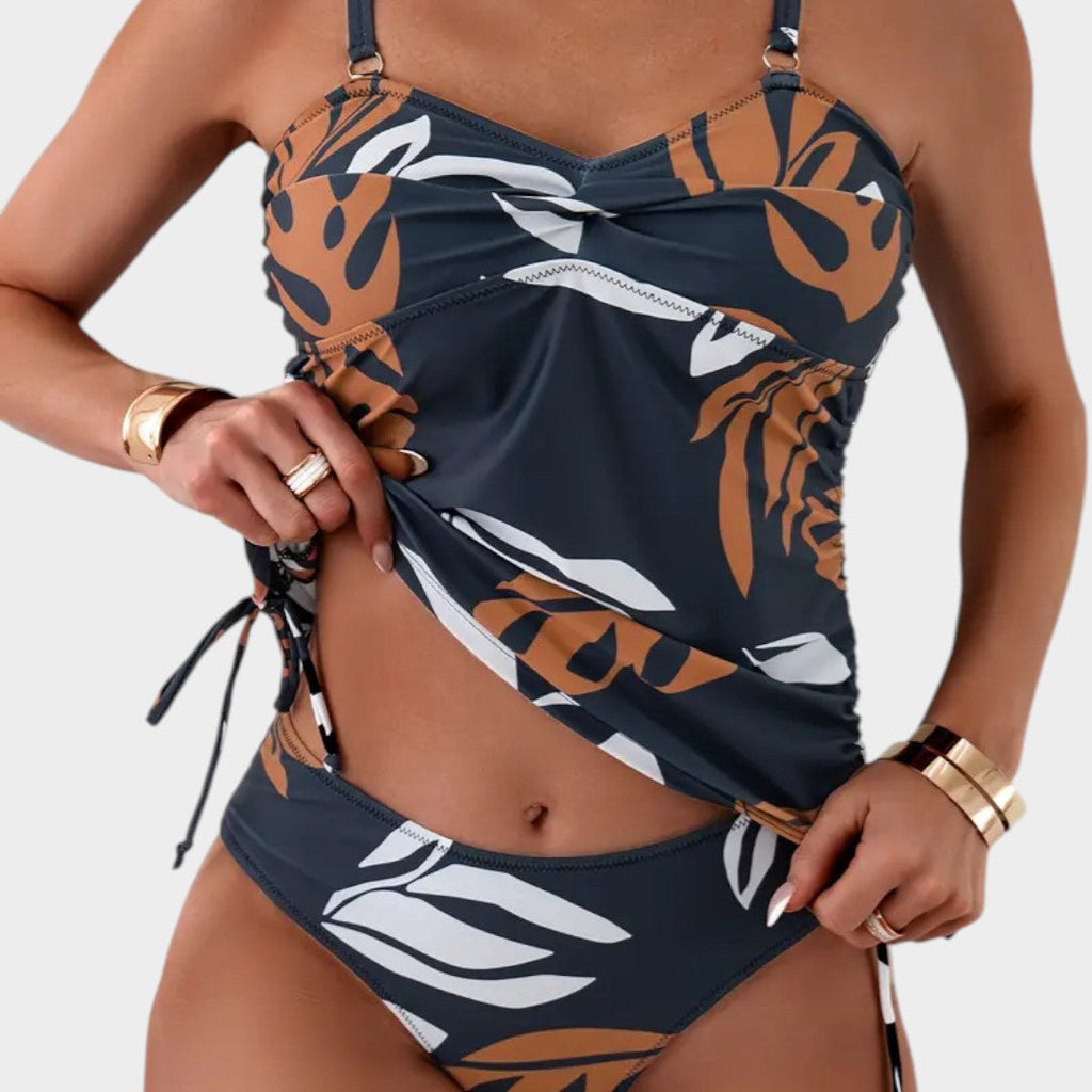 CARMEL | Tropisches Side-Tie-Tankini