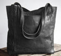THESSALY | Klassische Leder-Tote