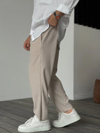Sommerfeld™ | Herren Relax Fit Plissee Hose – Eleganter und Bequemer Alltags- und Business-Look