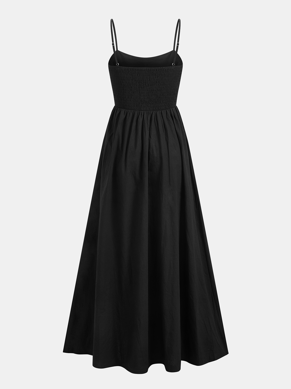 DARIA | Maxikleid mit Eckigem Ausschnitt und Cut-out