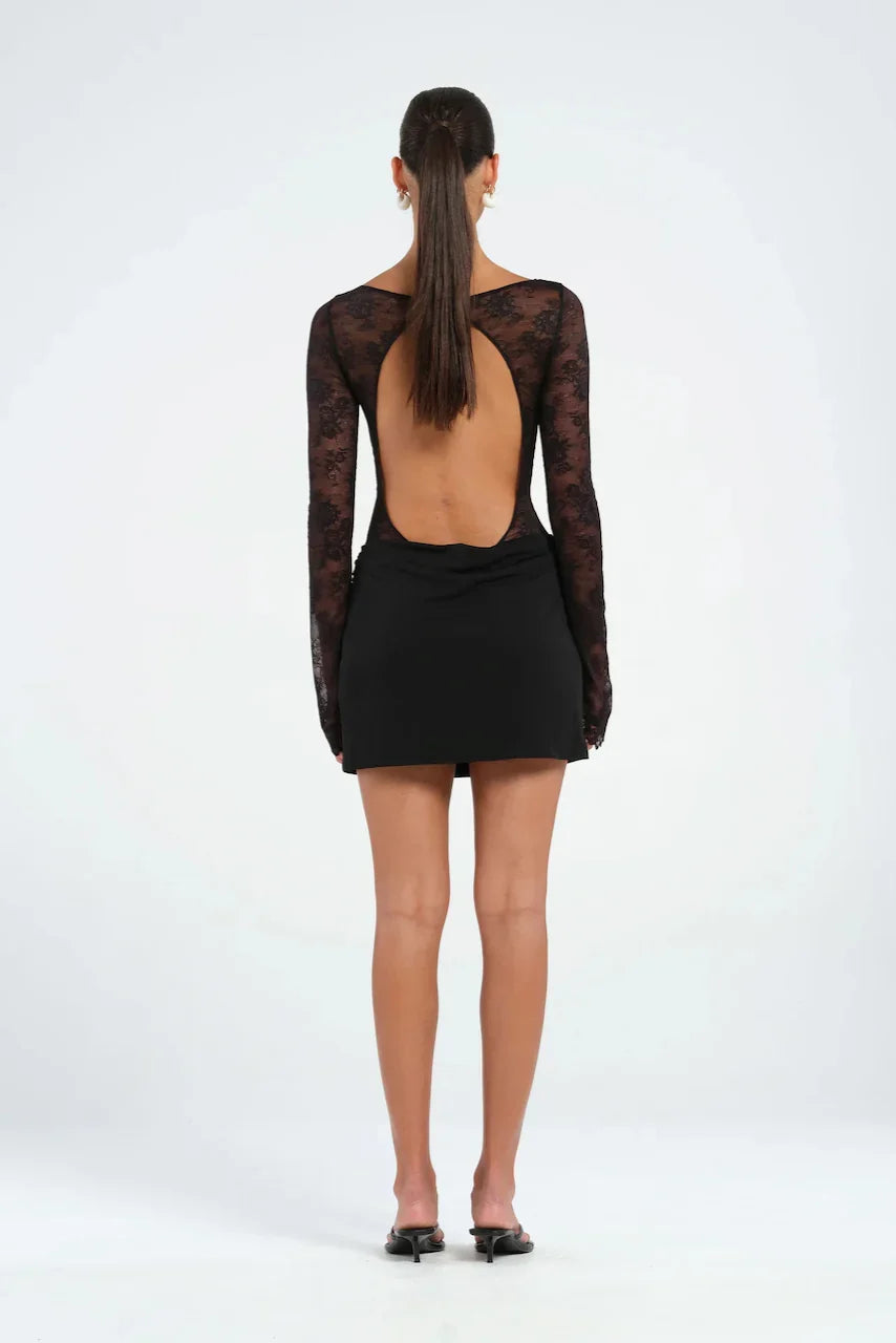 NEOMI | Elegantes Spitzen-Minikleid