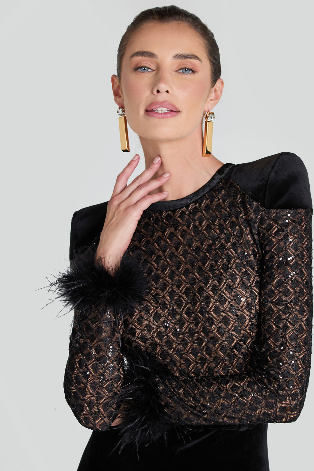 VICTORIA | Eleganter Jumpsuit mit Spitze