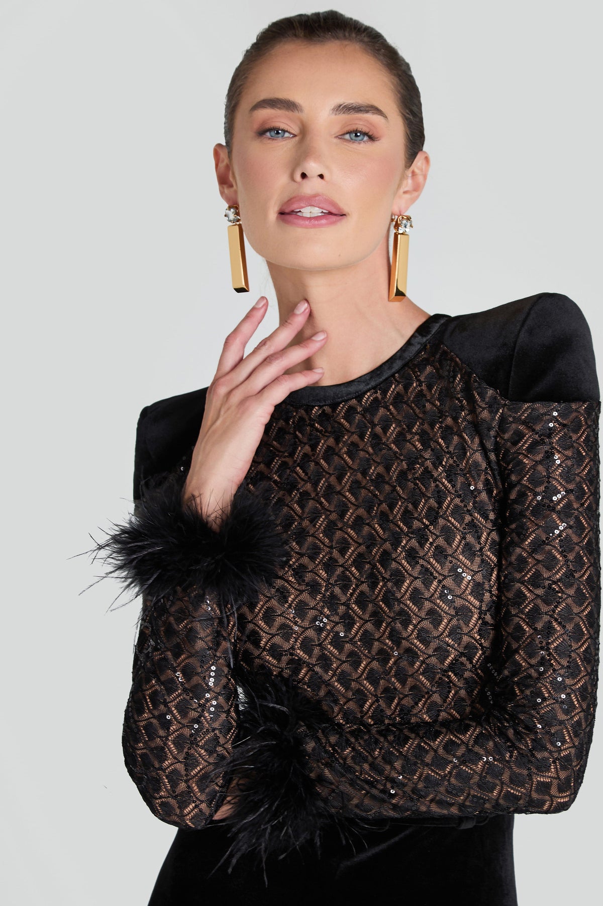 VICTORIA | Eleganter Jumpsuit mit Spitze