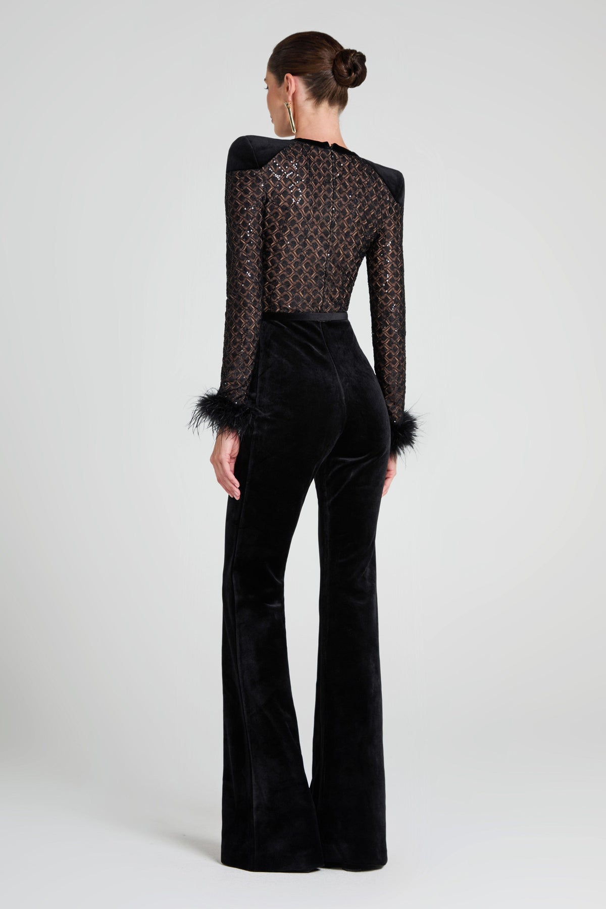 VICTORIA | Eleganter Jumpsuit mit Spitze
