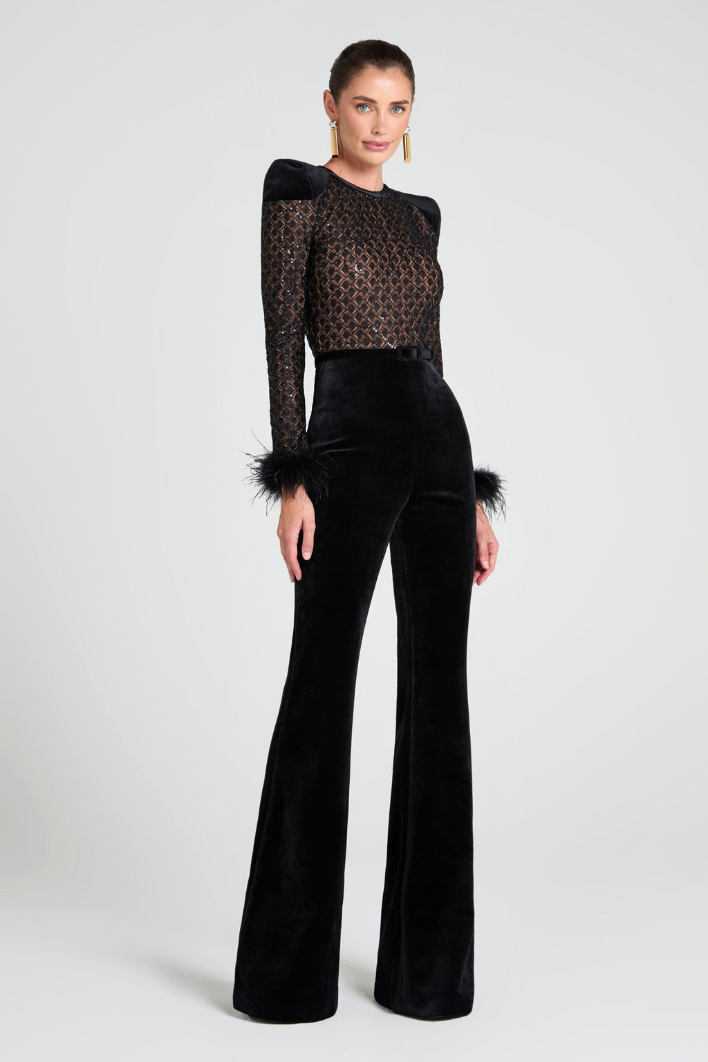 VICTORIA | Eleganter Jumpsuit mit Spitze