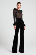 VICTORIA | Eleganter Jumpsuit mit Spitze