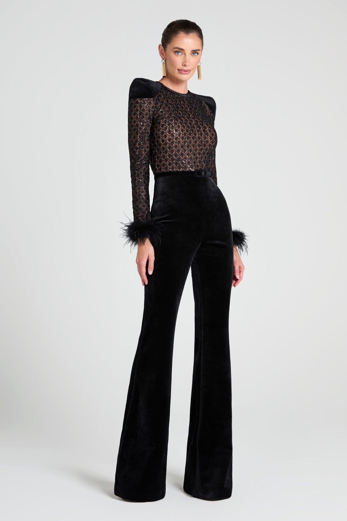 VICTORIA | Eleganter Jumpsuit mit Spitze