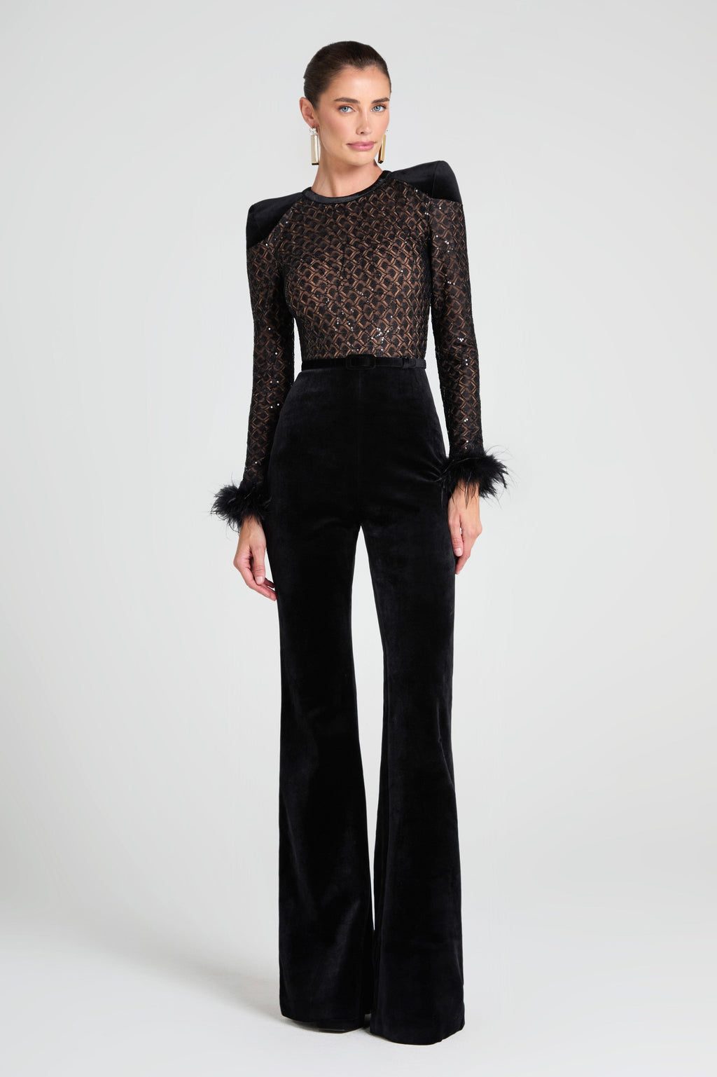 VICTORIA | Eleganter Jumpsuit mit Spitze