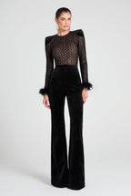 VICTORIA | Eleganter Jumpsuit mit Spitze