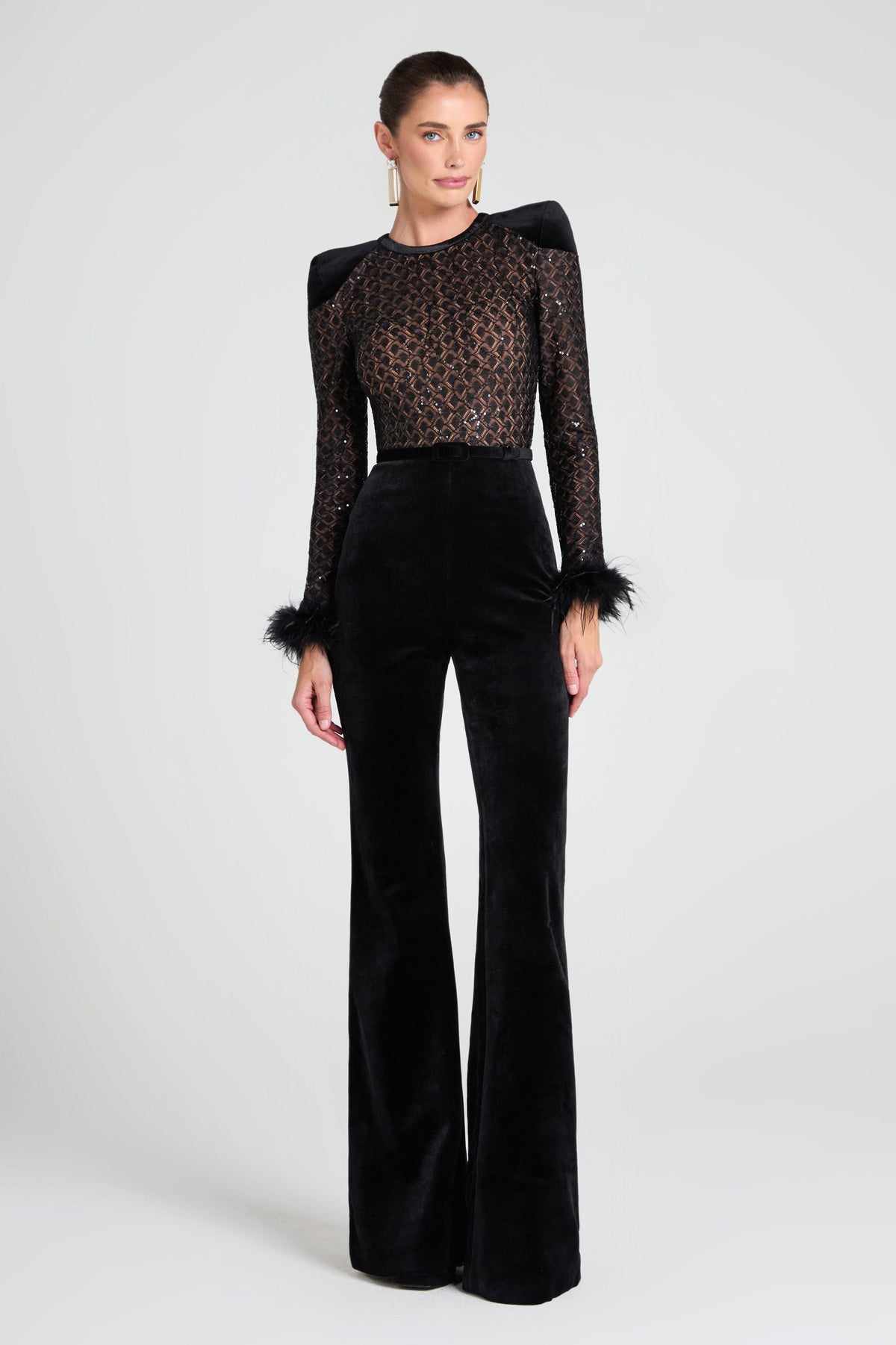 VICTORIA | Eleganter Jumpsuit mit Spitze