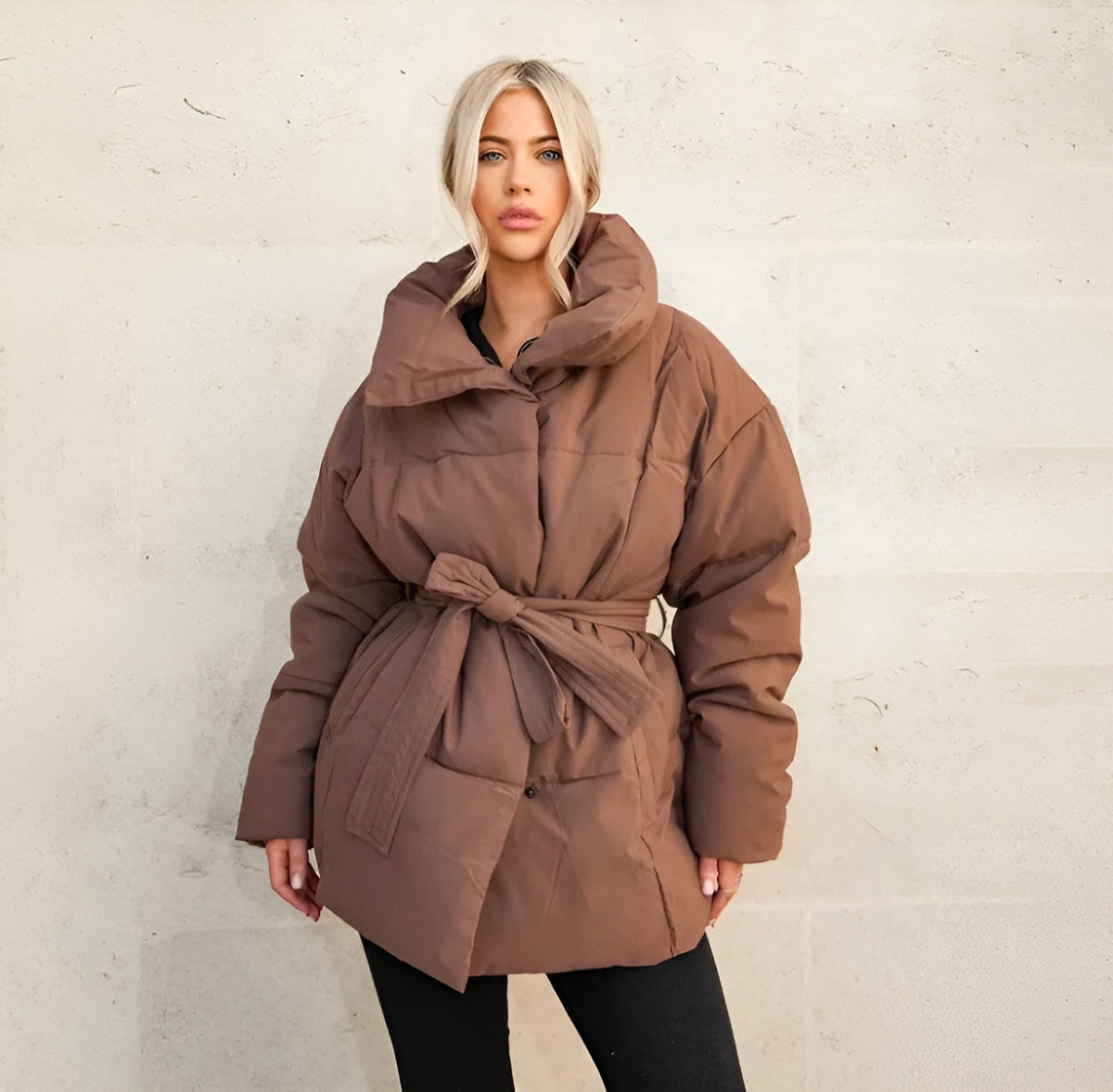 AMELIE – Pufferjacke mit Schnürung