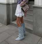 VICTOIRE - Denim Boots