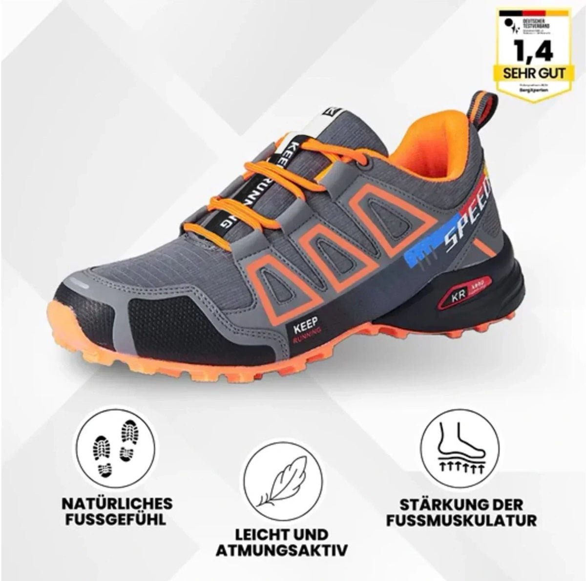 OrthoTrekking | ergonomischer schmerzlindernder Trekking u.- Wanderschuh