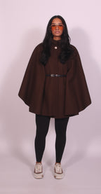 JANICE | Eleganter Cape-Mantel mit femininer Silhouette