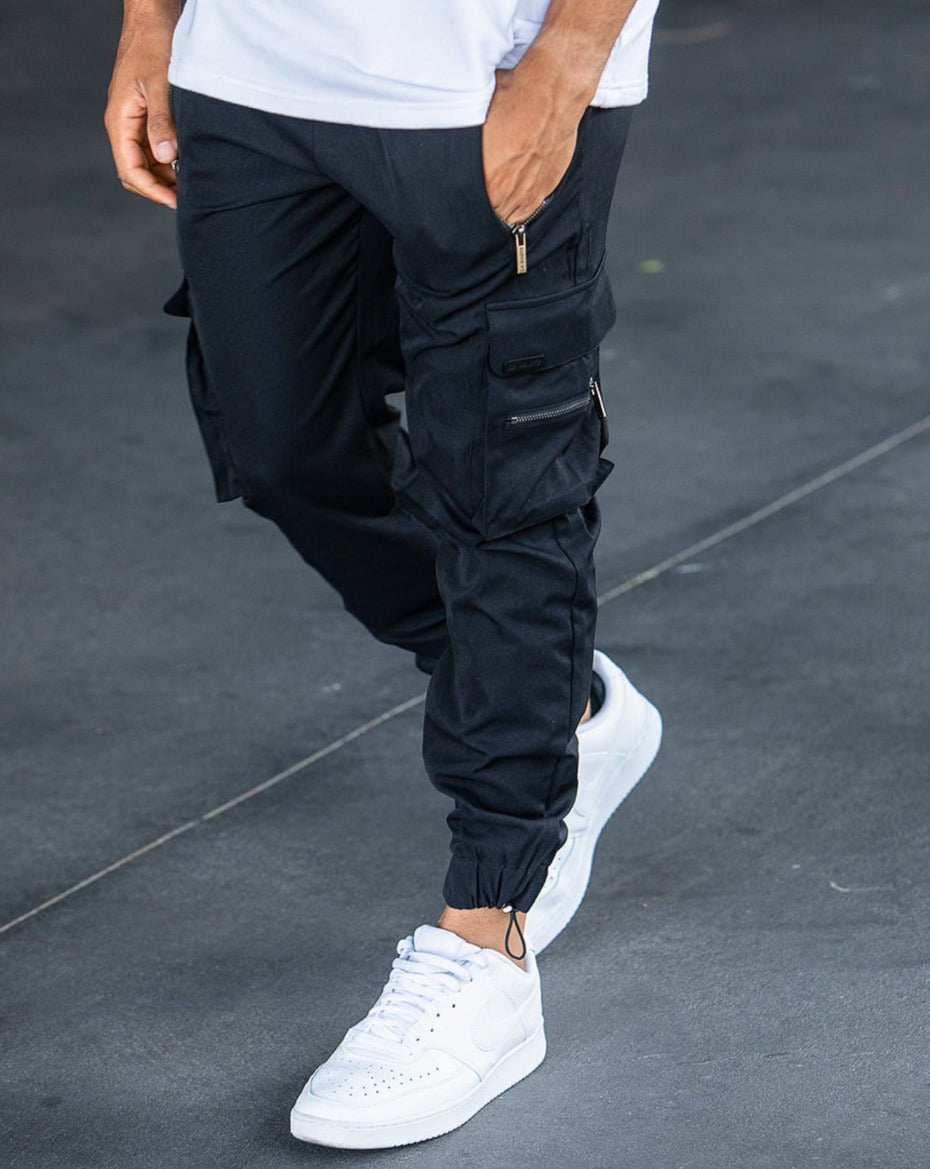 Sommerfeld | Schwarze Cargo-Hose (1 kaufen, 1 GRATIS dazu)