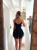 SABRINA | Verführerisches Tailliertes Minikleid