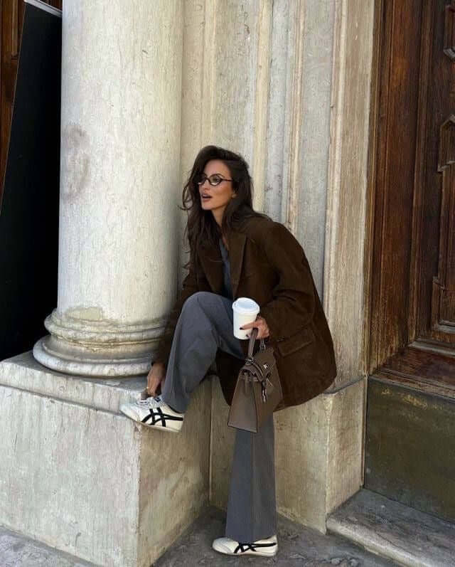 NADIA | Schicker Wildleder-Statement-Mantel