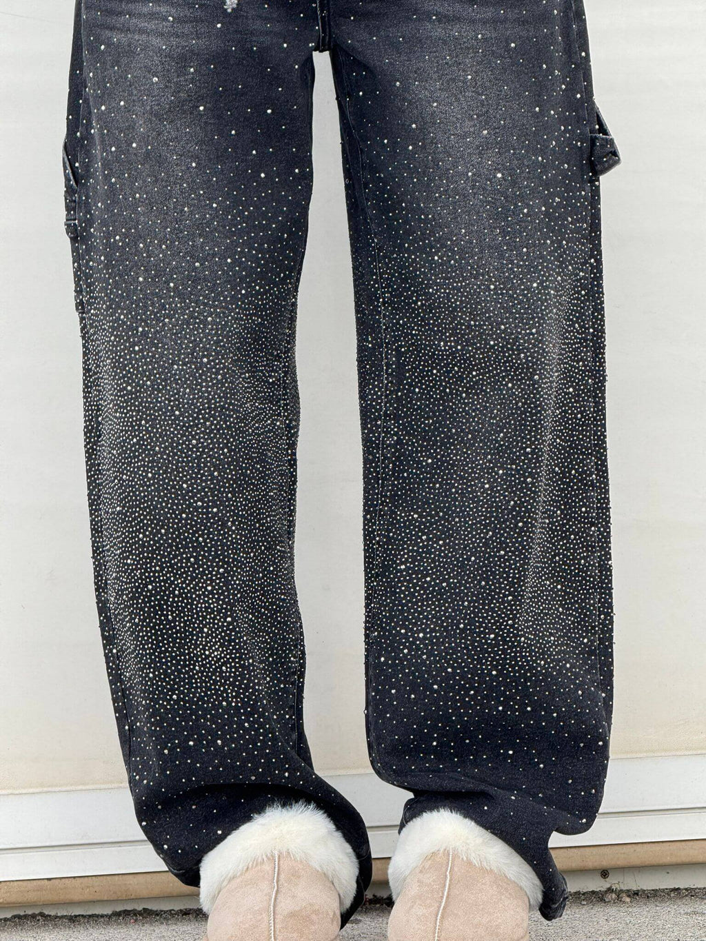 VELINA | Glitzer Jeans