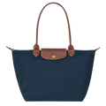 Zeitlose Eleganz - Große Tote Bag, Marineblau