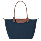 Zeitlose Eleganz - Große Tote Bag, Marineblau