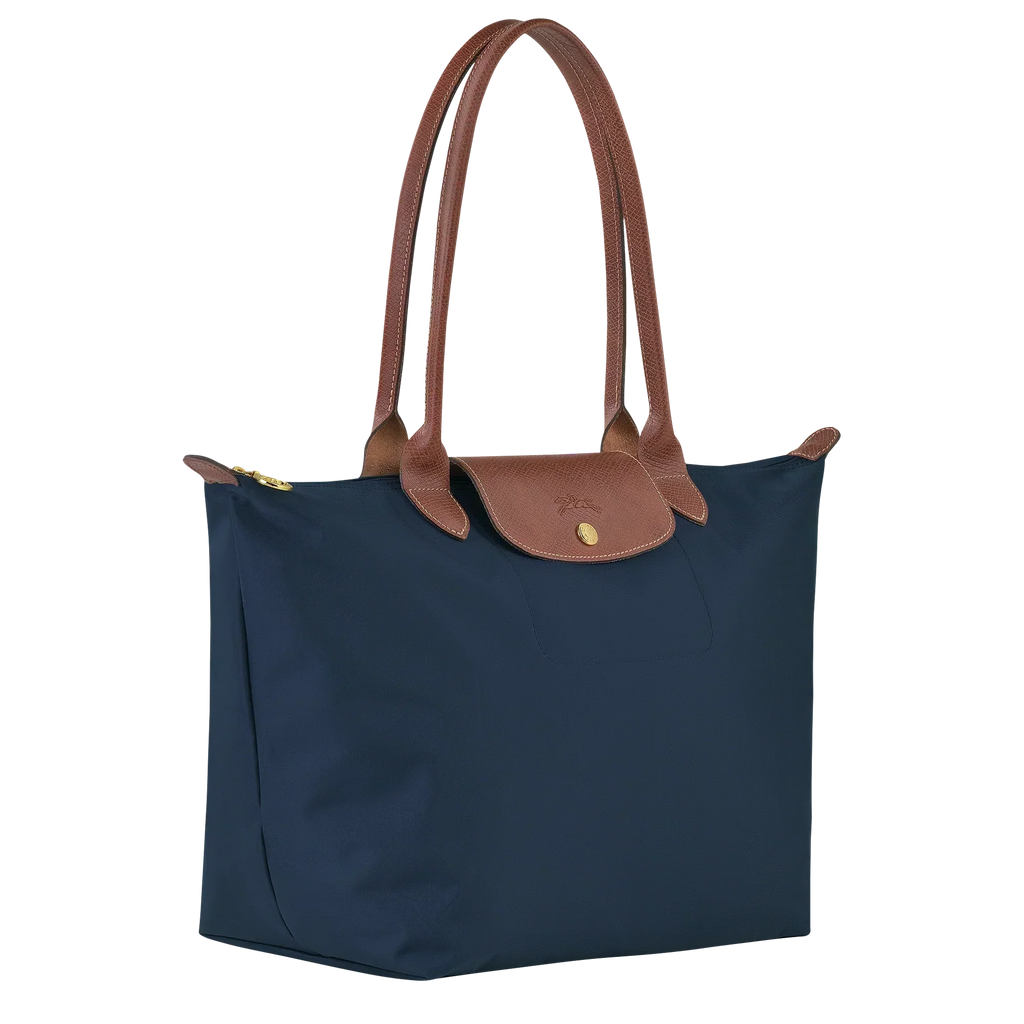 Zeitlose Eleganz - Große Tote Bag, Marineblau