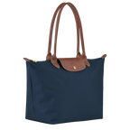 Zeitlose Eleganz - Große Tote Bag, Marineblau