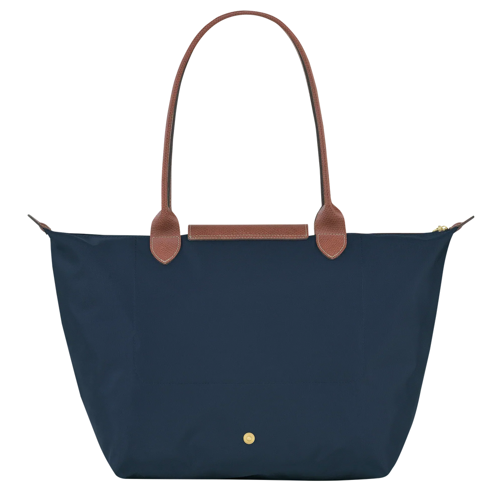 Zeitlose Eleganz - Große Tote Bag, Marineblau