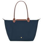 Zeitlose Eleganz - Große Tote Bag, Marineblau