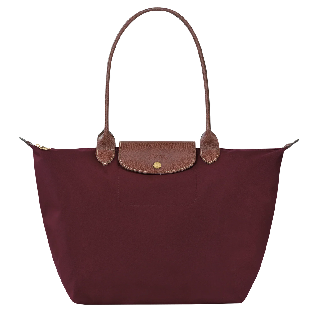 Zeitlose Eleganz - Große Tote Bag, Burgunderrot
