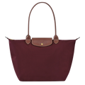 Zeitlose Eleganz - Große Tote Bag, Burgunderrot