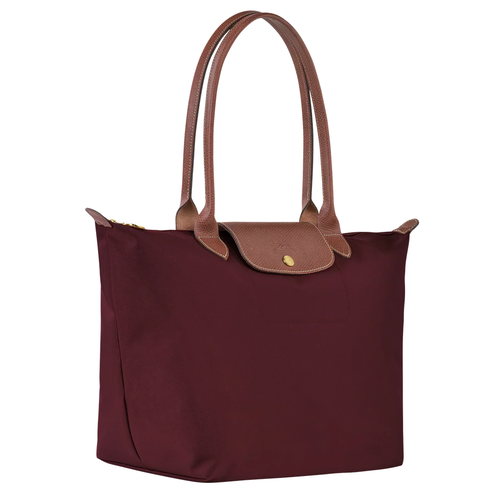 Zeitlose Eleganz - Große Tote Bag, Burgunderrot