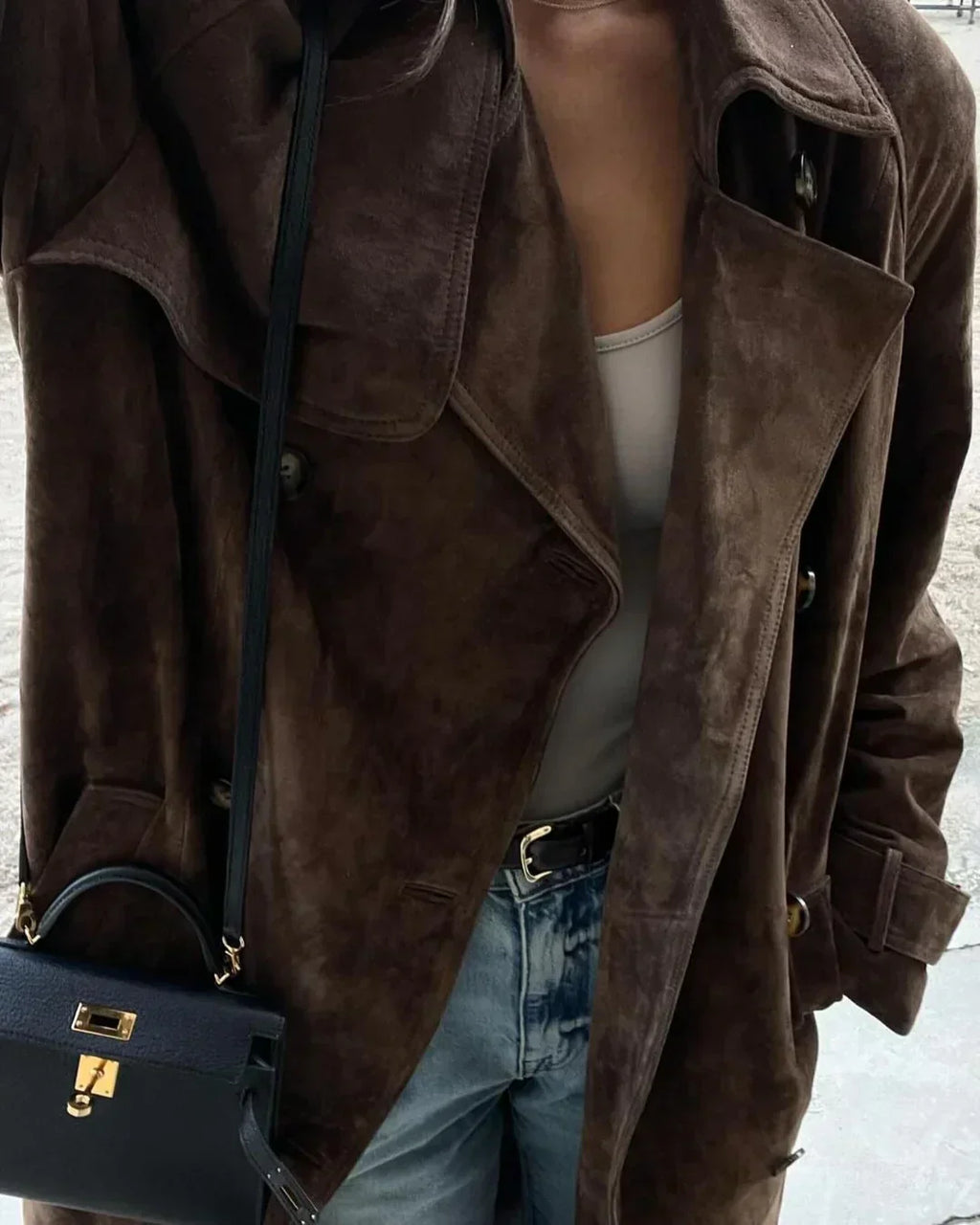 CLAIRE | Vintage-Wildlederjacke