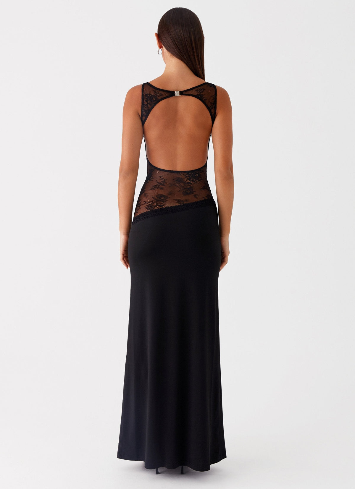 SELENA | Feminines Maxikleid mit Zarter Spitze