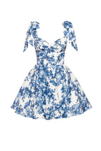 LAURA | Florales Mini-Kleid