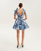 LAURA | Florales Mini-Kleid