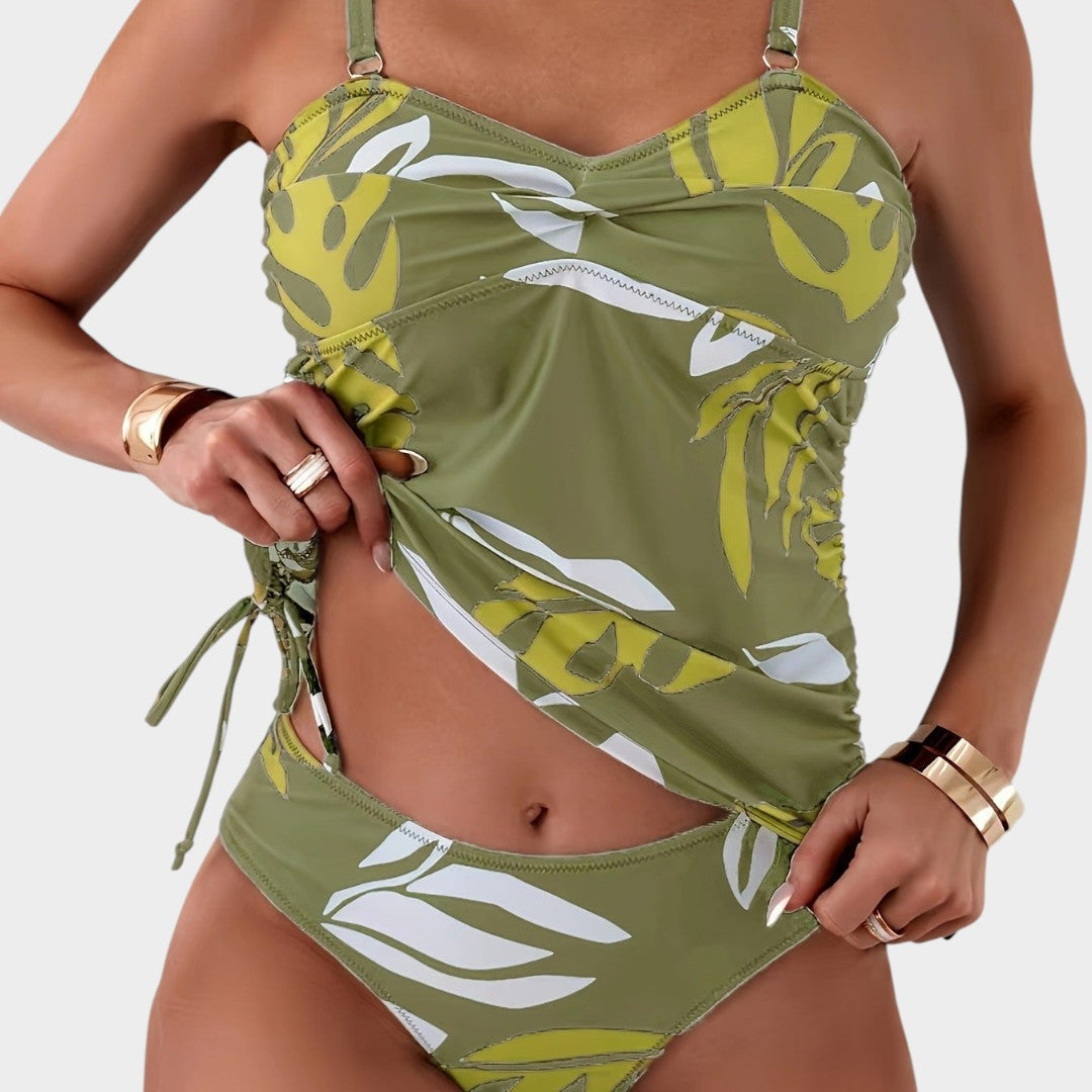 CARMEL | Tropisches Side-Tie-Tankini