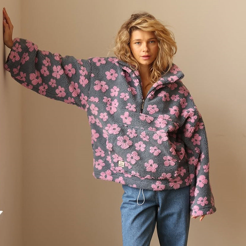 Lilly™ | Fleece-Pullover Bloom