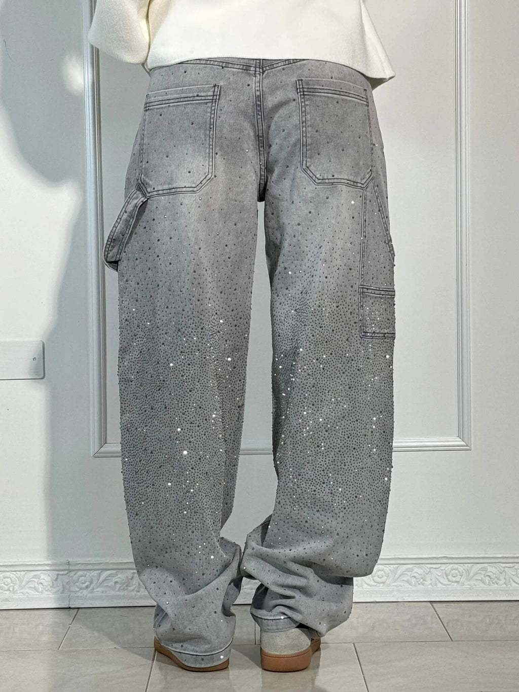 VELINA | Glitzer Jeans