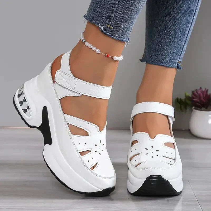 ZISKA | Orthopädische Plateau-Sandalen