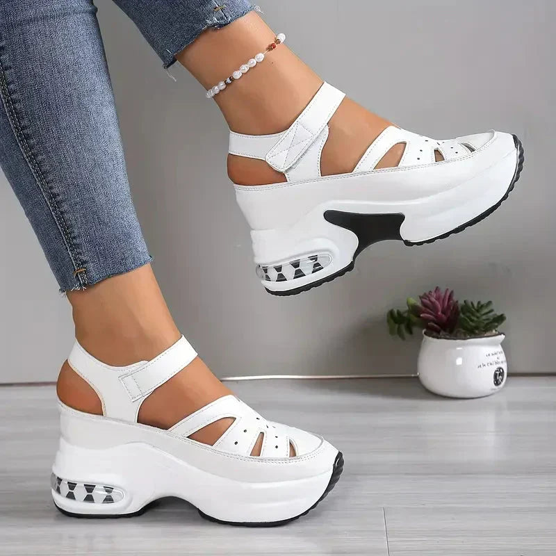 ZISKA | Orthopädische Plateau-Sandalen
