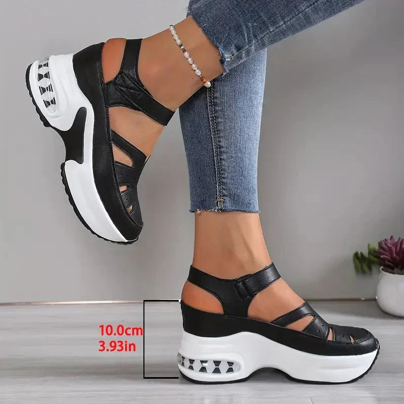 ZISKA | Orthopädische Plateau-Sandalen