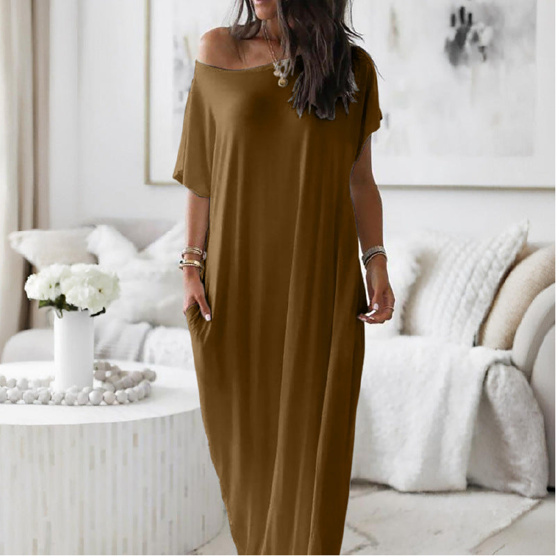 COSIMA | Lockeres Maxikleid