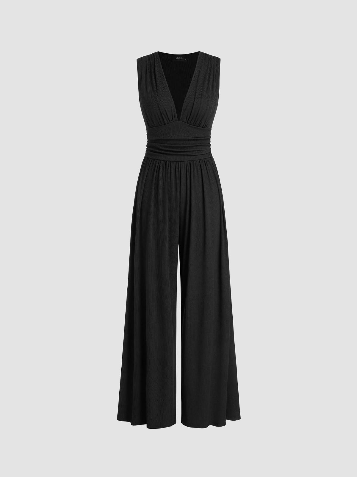 CHELSEA | Ärmelloser Wide-Leg-Jumpsuit
