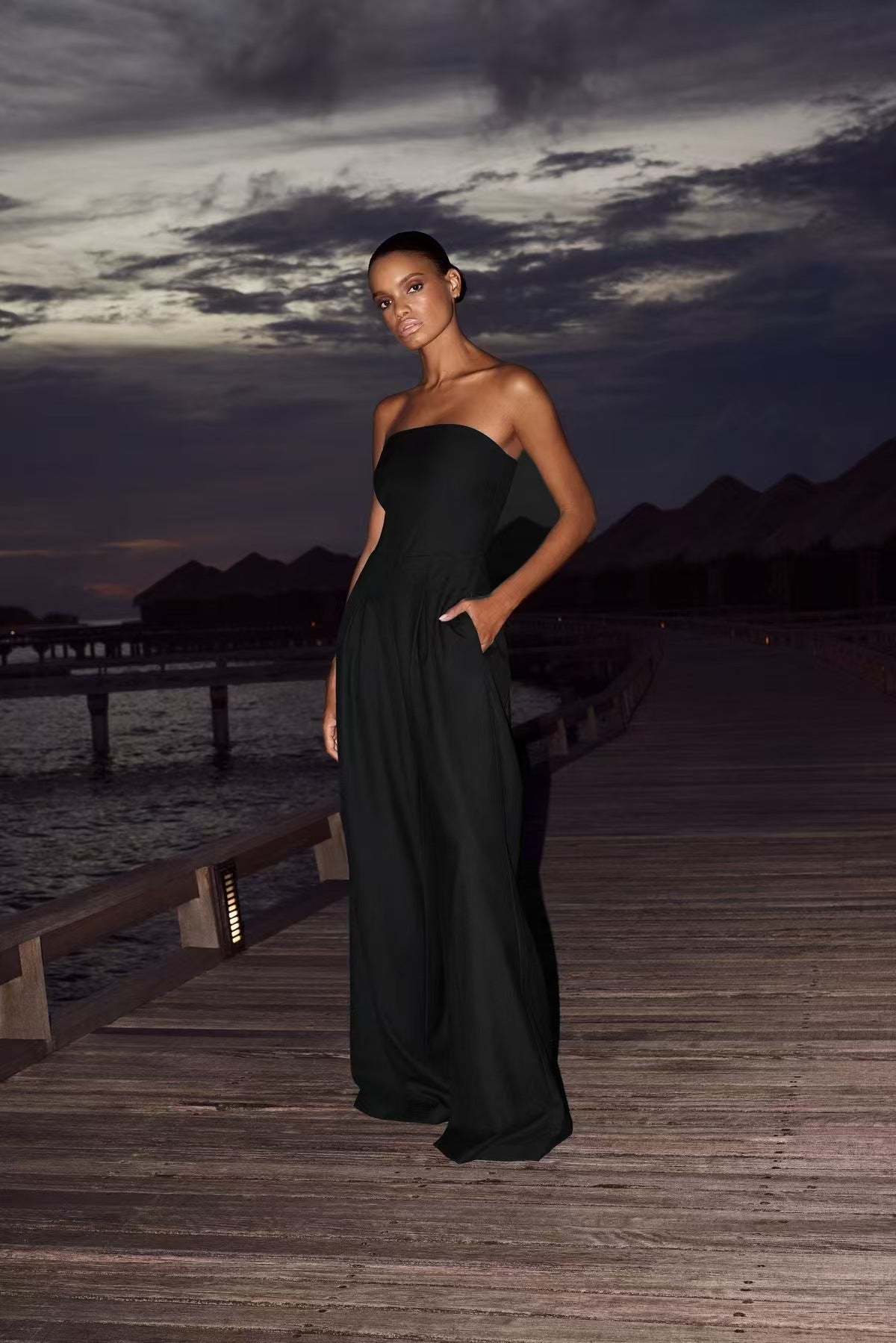 ELIA - Trägerloser Jumpsuit