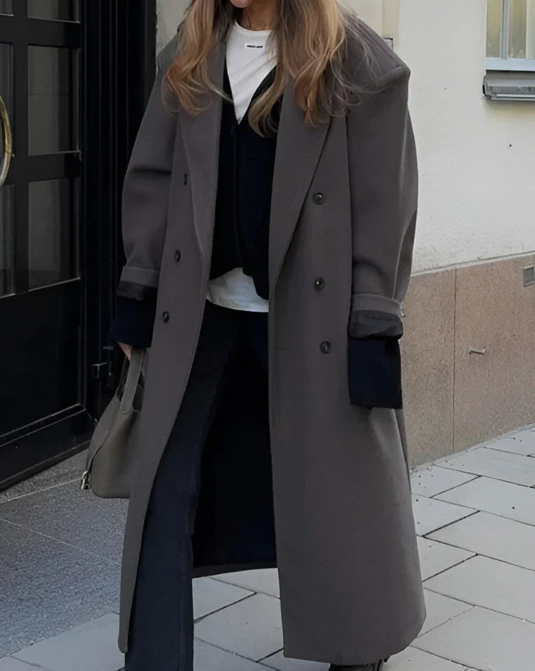 MARIA | Eleganter Langer Mantel