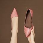 Orlisse Leder Kitten Heel Pumps