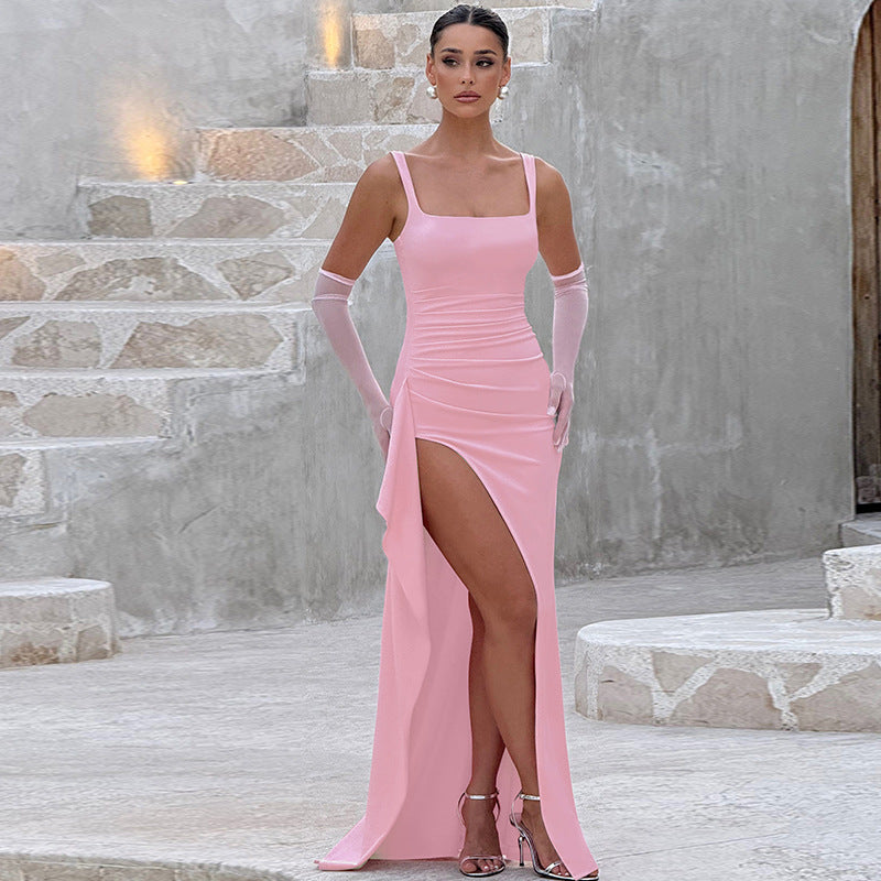 MARLEEN | Ärmelloses Bodycon-Maxikleid