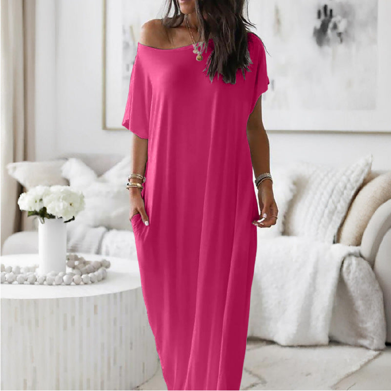 COSIMA | Lockeres Maxikleid