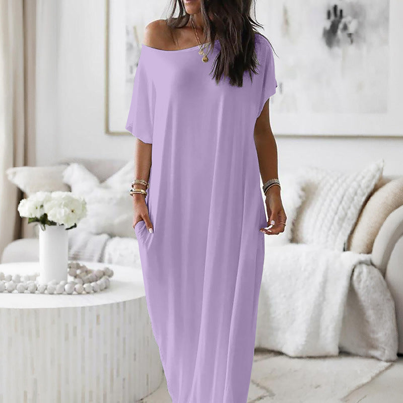 COSIMA | Lockeres Maxikleid